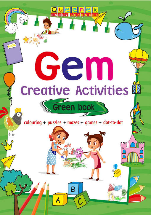 Queenex Gem Creative Activities Green Book