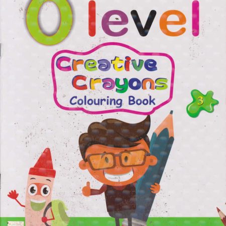 Queenex O Level Creative Crayons Colouring Book 3