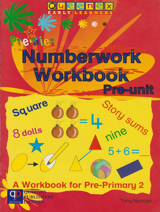 Queenex Premier Numberwork Workbook Pre-Unit
