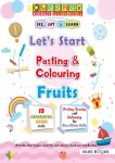 Queenex Let’s Start Pasting & Colouring Fruits