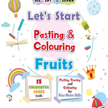 Queenex Let’s Start Pasting & Colouring Fruits