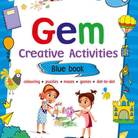 Queenex Gem Creative Activities Blue Book