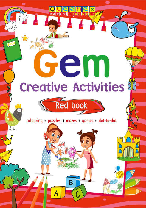 Queenex Gem Creative Activities Red Book
