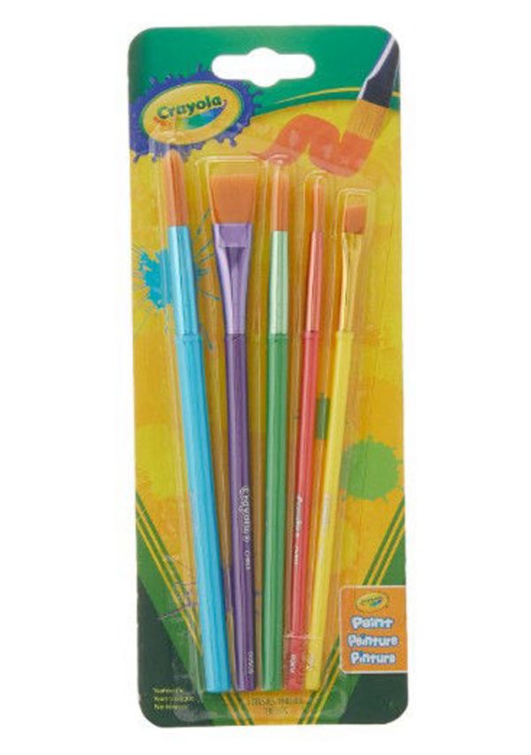 Crayola Paint Brush Set 5 Pieces