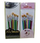 Set of Art Brushes Jades -12 pcs