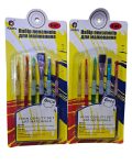 Jades High Quality Set Brushes 6 Pieces