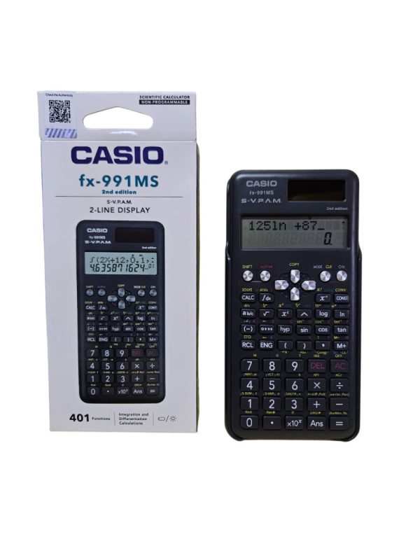 Casio FX-991MS 2nd Edition Scientific Calculator