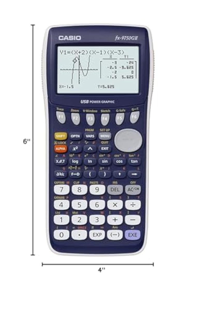 Casio FX9750 Graphic Calculator - 759 Functions
