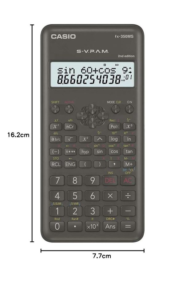 Casio FX-350MS 2nd Edition Scientific Calculator
