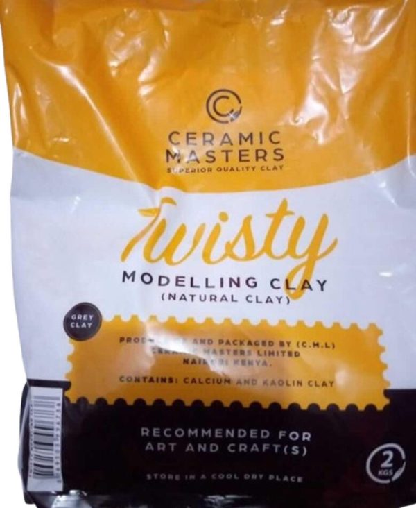 Twisty Ceramic Modelling Clay 2kg