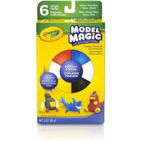 Crayola Modelling Clay Secondary 23‑2404 – 6 Colour Set