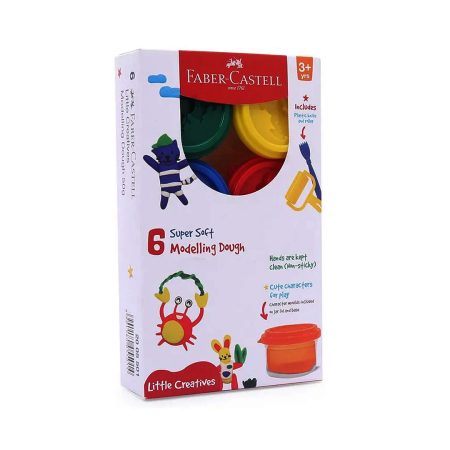 Faber‑Castell Modelling Dough Pack of 6