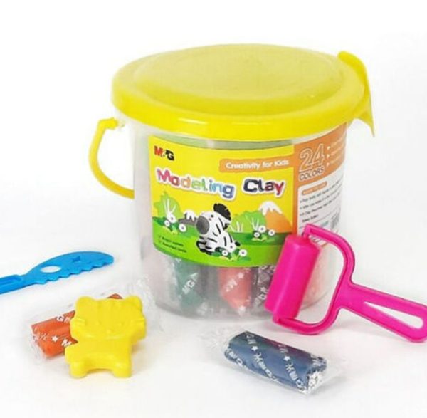 M&G Modelling Clay 24 Colours (04468)
