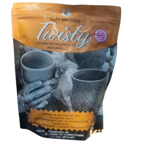 Twisty Ceramic Modelling Clay 1kg