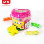 M&G Modelling Clay 12 Colours (04469)