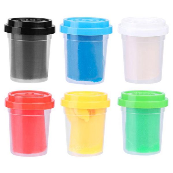 Deli Play Dough EH700 – 6 Colour Creative Dough Set