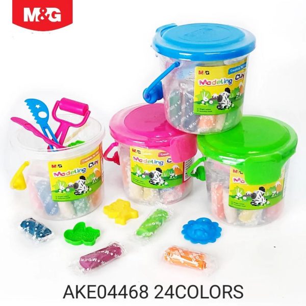 M&G Modelling Clay 24 Colours (04468)