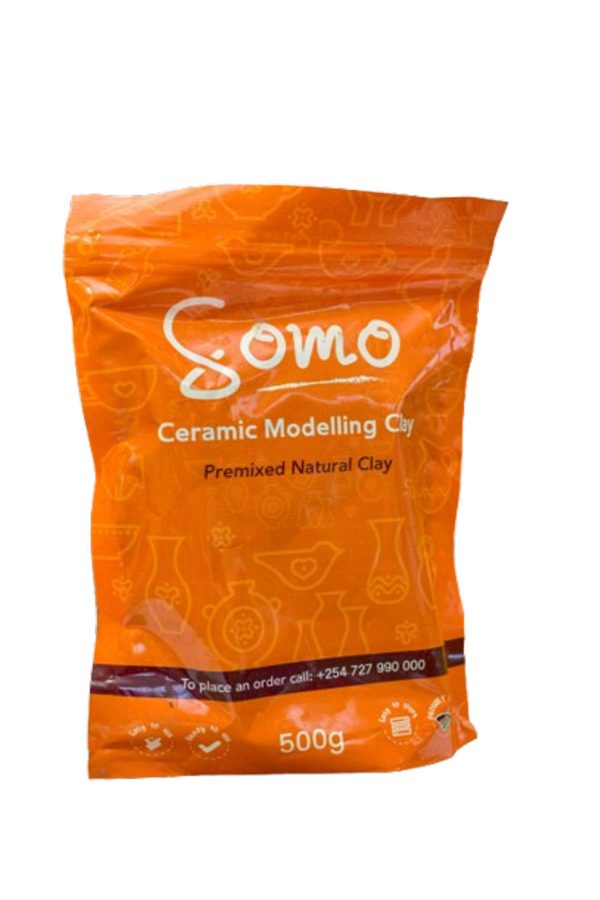 Somo Premixed Ceramic Modelling Clay 500gms