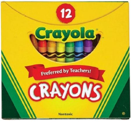 Crayola 12‑Colour Classic Crayons 52‑0012