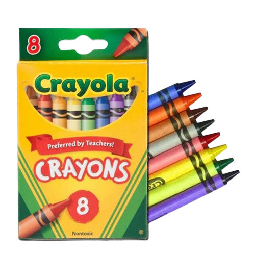 Crayola 8‑Colour Classic Crayons (53‑3008)
