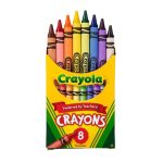 Crayola 8‑Colour Classic Crayons (53‑3008)