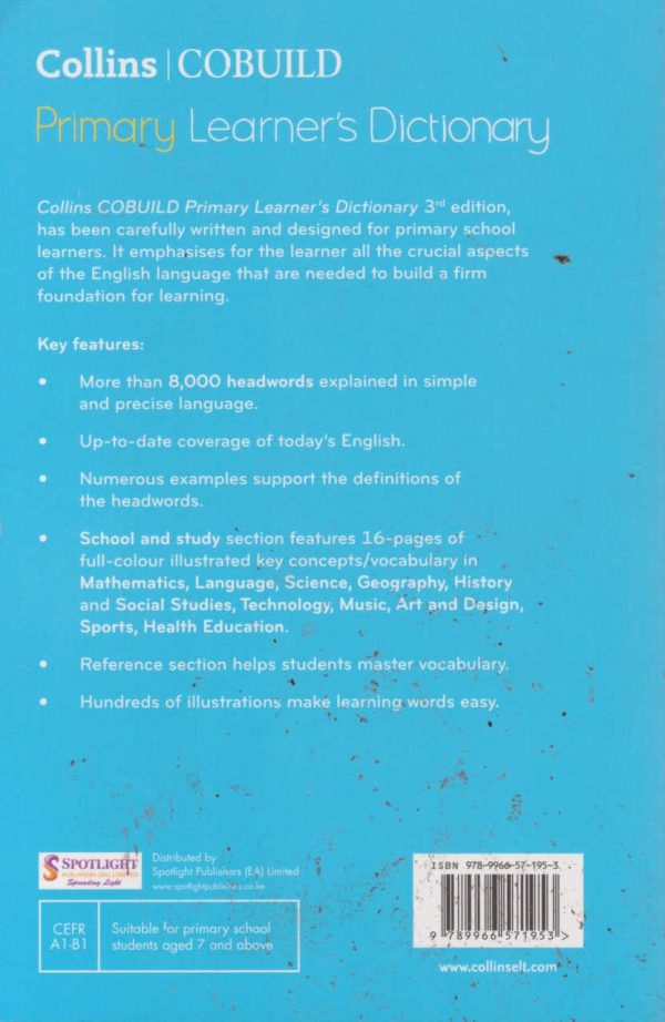 Collins Cobuild Primary Dictionary 3rd Edition (Spotlight)