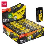 Deli Premium Large Eraser E3042 (Black) –for School & Office