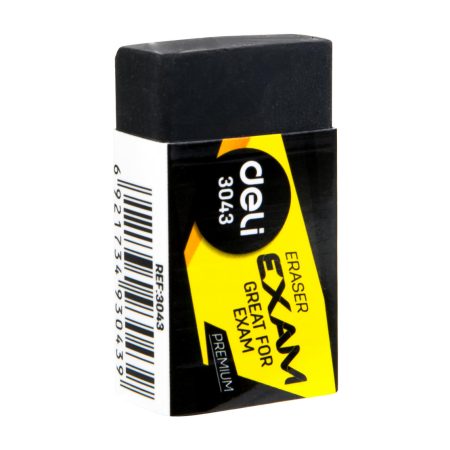 Deli Premium Exam Eraser Small Black E3043