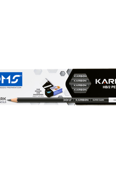 DOMS HB Graphite Pencils 12 pcs