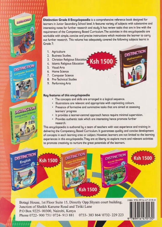 Distinction Encyclopaedia Grade 8 Vol 2 - CBC Compliant