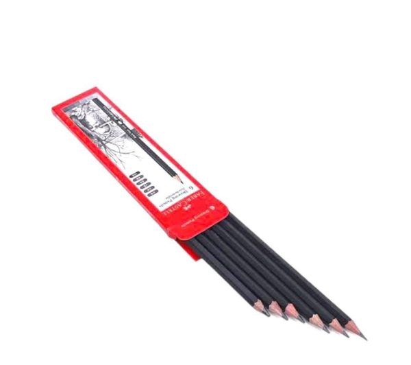 Faber-Castell Drawing Pencils 6S 111006 (HB,2B,4B,6B,8B,10B)