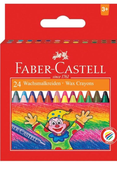Faber-Castell Crayons Regular Wax 24s (120057)