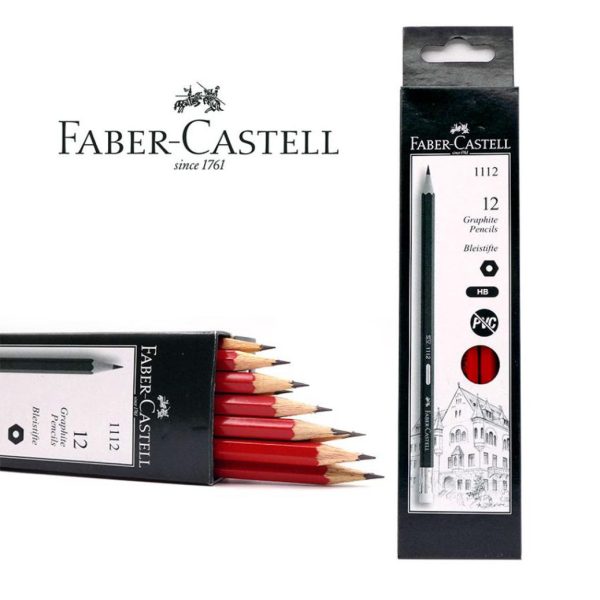 Faber-Castell HB 0410 Graphite Pencils (12pcs Pack)