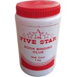 Five Star Book Binding Glue 1kg