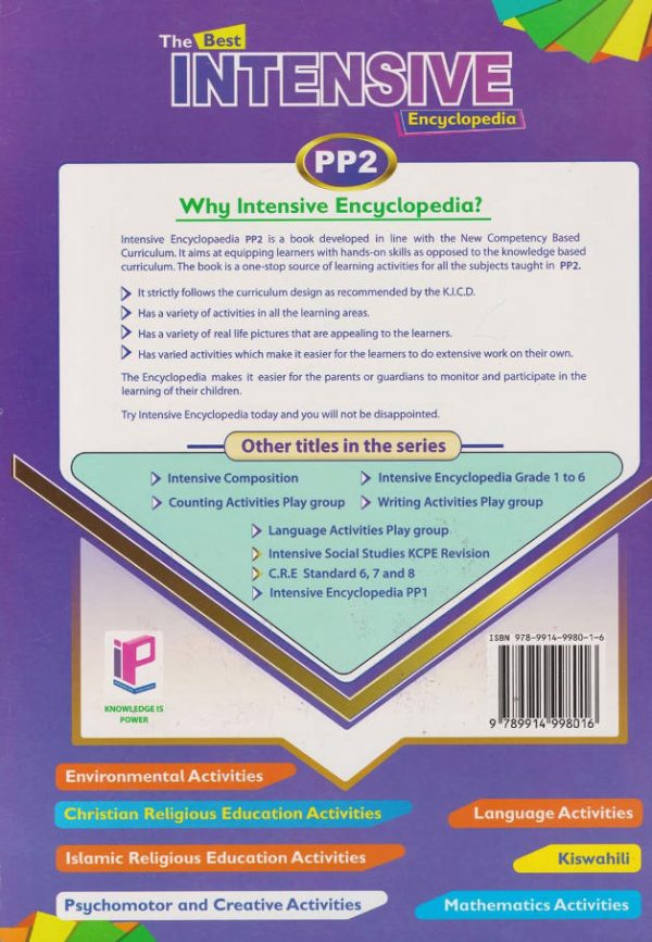 Intensive Encyclopedia CBC Pre Primary 2 (PP2)