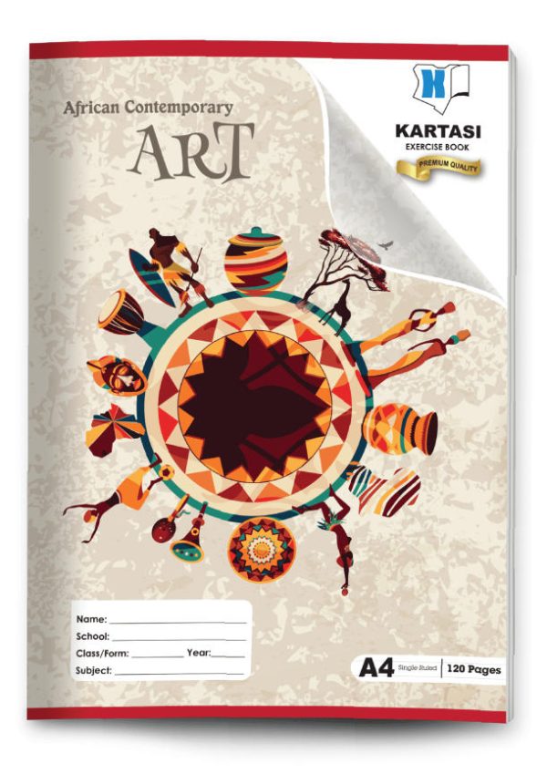 Kartasi A4 120pg Exercise Book – Single Line (Prem. Quality)
