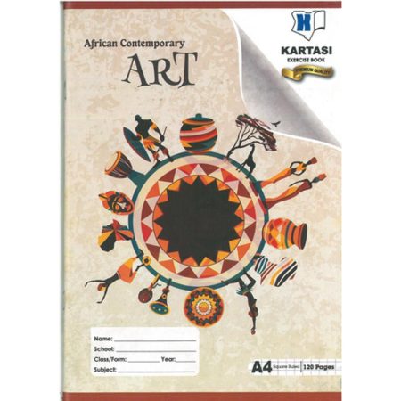 Kartasi A4 120pg Exercise Book – Square Ruled