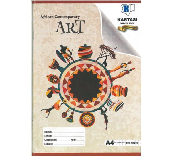 Kartasi A4 120pg Exercise Book – Square Ruled