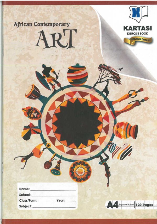 Kartasi A4 120pg Exercise Book – Sq. Ruled (Premium Quality)