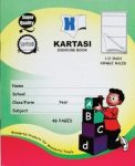 Kartasi A5 48pg Exercise Book – ½" Single Line