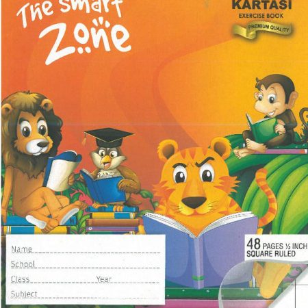 Kartasi A5 48pg Exercise Book – ½" Square Ruled