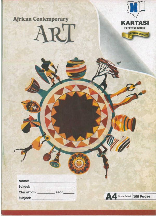 Kartasi A4 100pg Exercise Book - Single Line