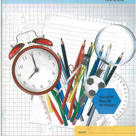 Kartasi A4 80pg Exercise Book – Square Ruled