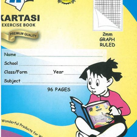 Kartasi A5 96pg Exercise Book – Graph Ruled