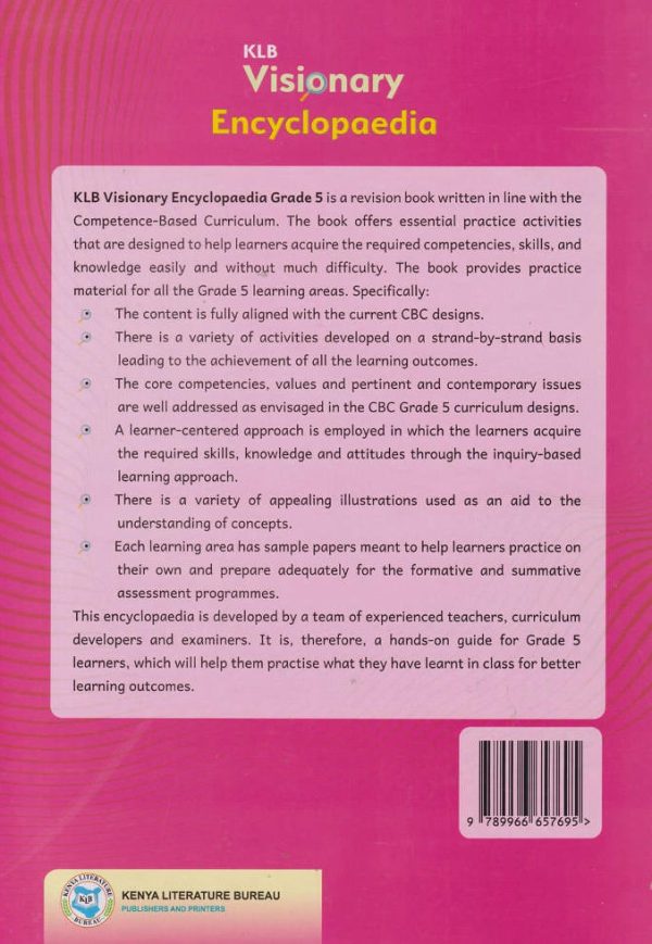 KLB Visionary Encyclopaedia Grade 5