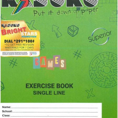 Kasuku A5 48pg Exercise Book – Single Line