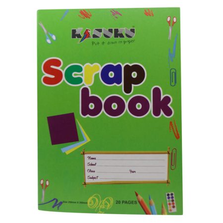 Kasuku A3 20pg Scrap Book (25cmx35cm) - 220GSM Cover