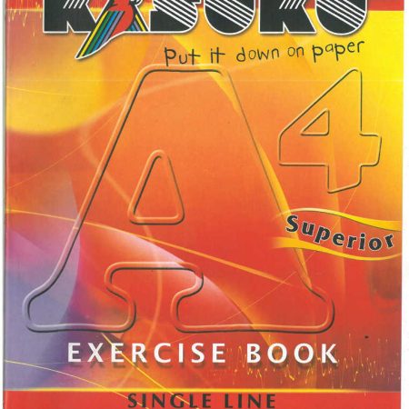Kasuku Superior A4 64pg Exercise Book – Single Line