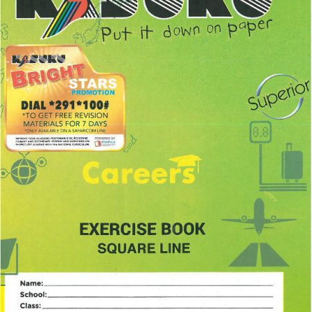 Kasuku Superior A5 80pg Exercise Book – Square Ruled