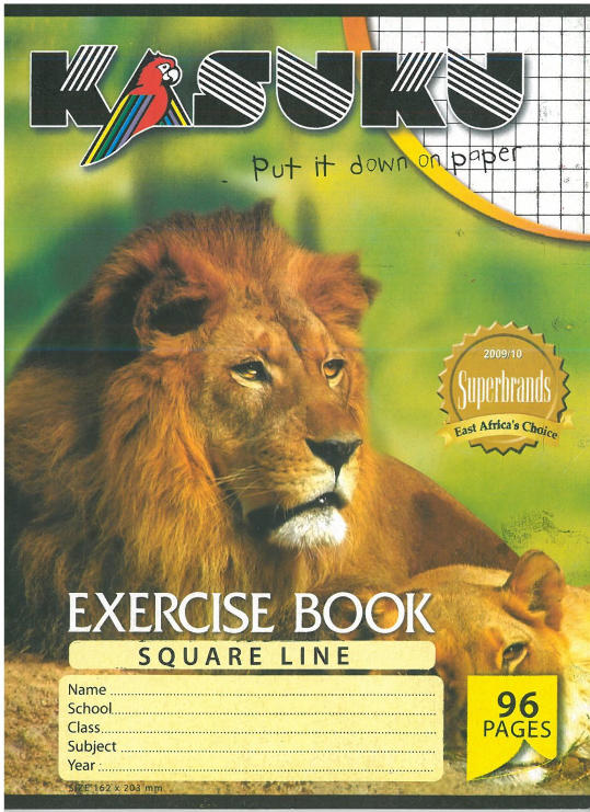 Kasuku Superior A5 96pg Exercise Book – Single Line